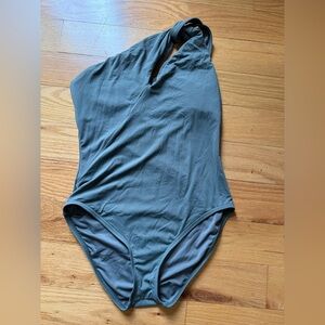 Carmen Marc Valvo Swimwear in Olive Green